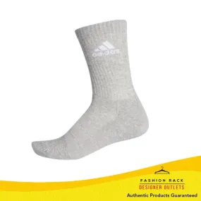 Adidas Cushioned Crew Socks Mediumgreyheather/White