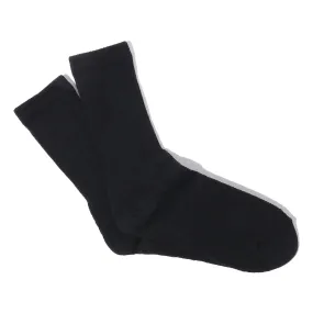 Anonymous Ism Black Cotton Pile Socks