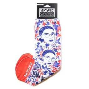 AOC Alexandria Ocasio-Cortez Face Socks