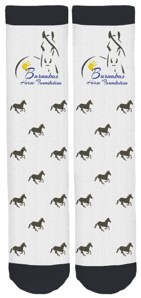 Barnabas Horse Foundation Crew Socks