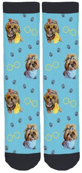 Bijou the Shih Tzu Crew Socks