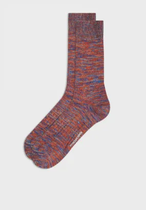 Bjarki Blend Socks - pumpkin orange