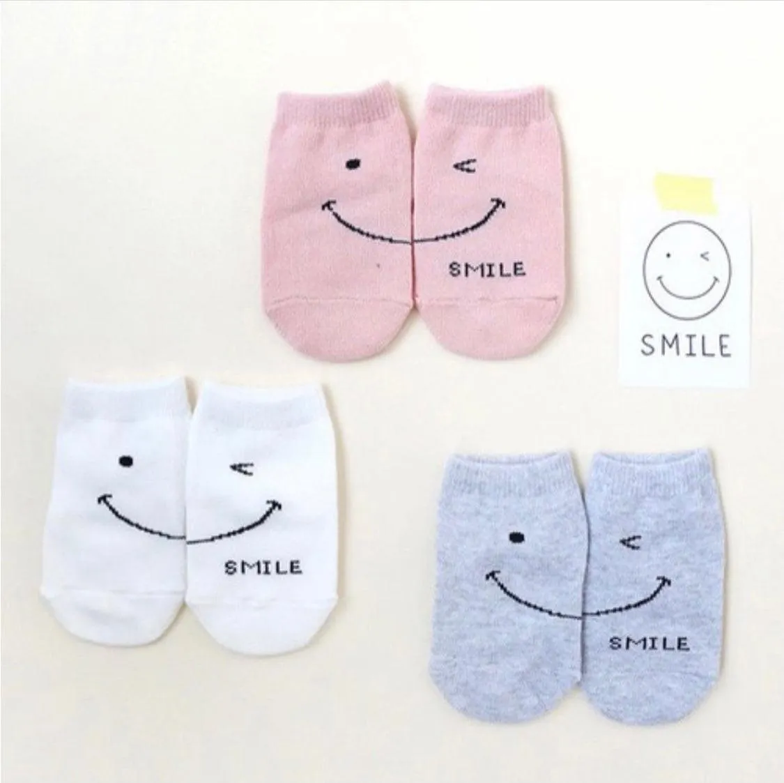 Borny Socks Smiley Set