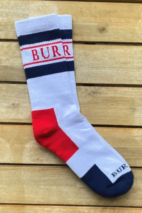 BURLEBO Retro Logo Socks