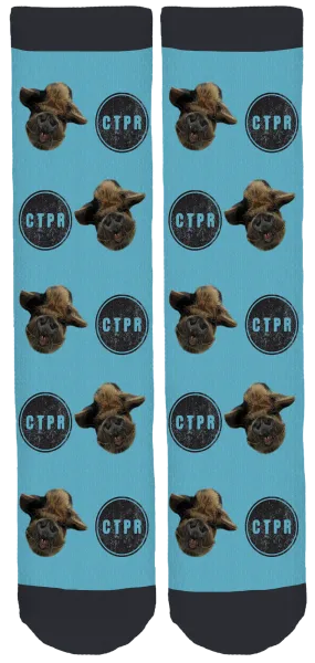 Central Texas Pig Rescue Crew Socks