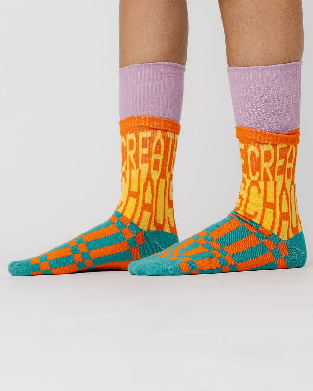 Chaos Neck Socks