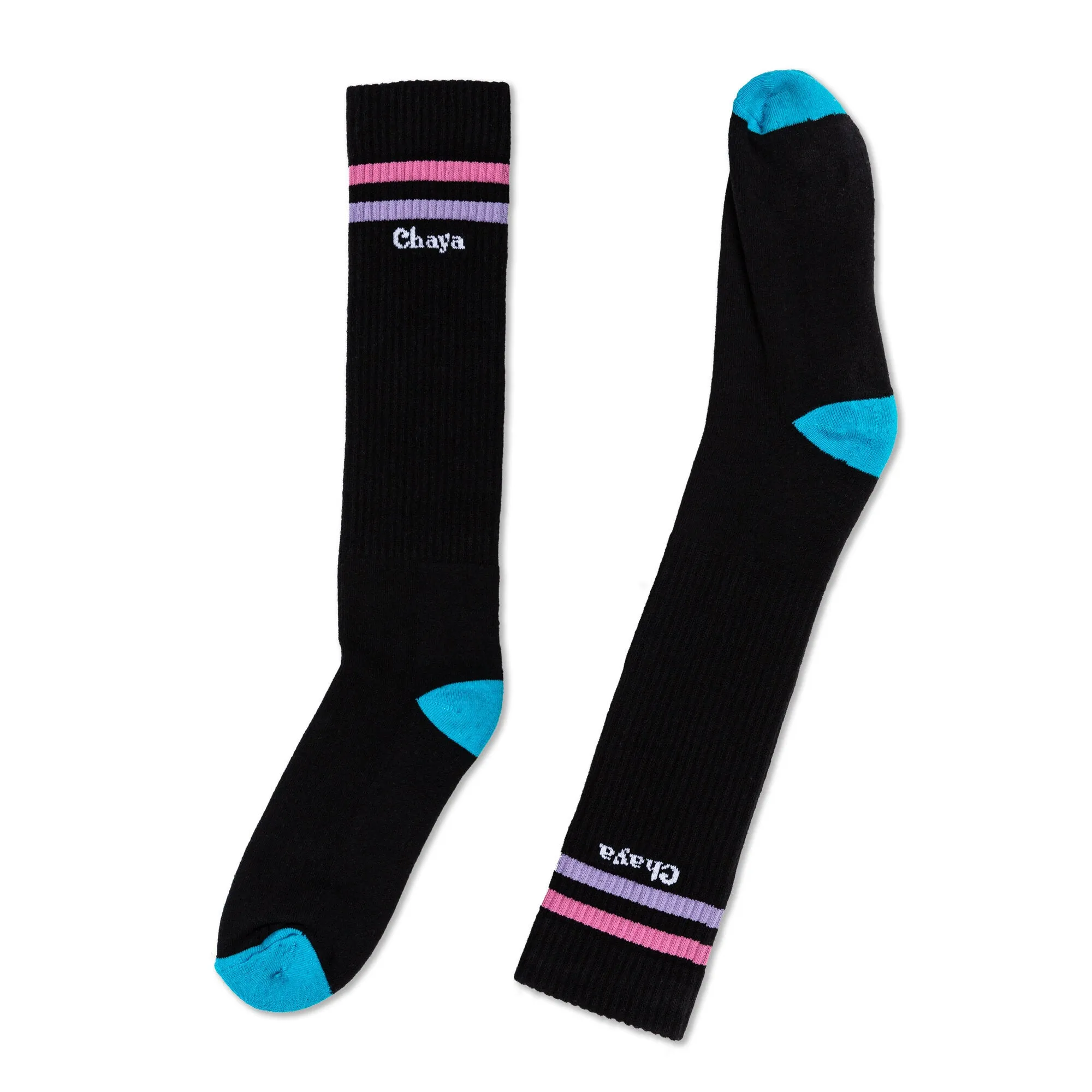 Chaya Skate Socks Black