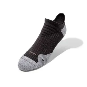 ComFits Compression Aqua-X AeroDri No Show Blister Tab Socks | BLACK