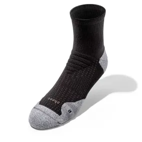 ComFits Compression Aqua-X AeroDri Quarter Socks | BLACK