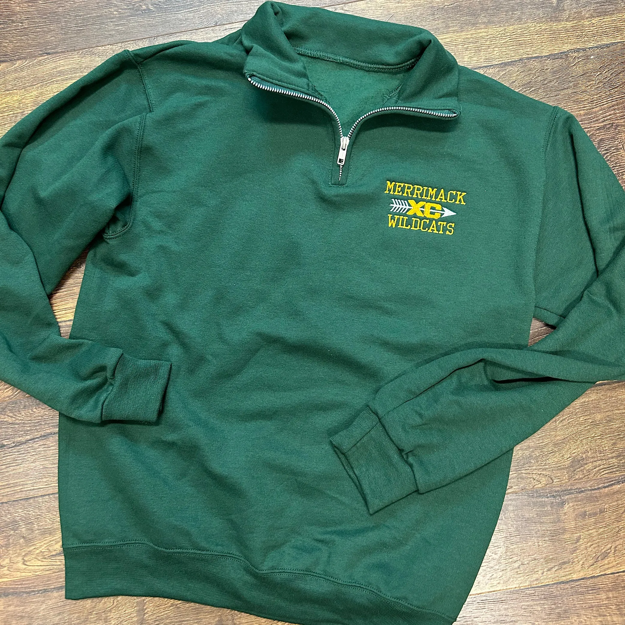 Custom Cross Country Team Quarter Zip Sweatshirt