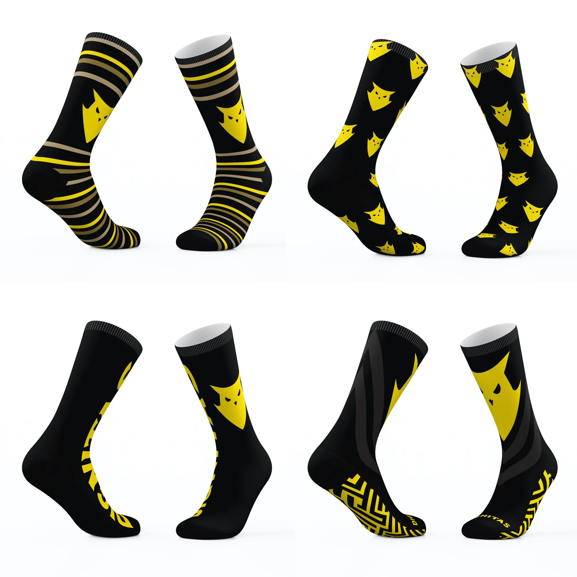 Dignitas Crew Socks - Destroy Covid19