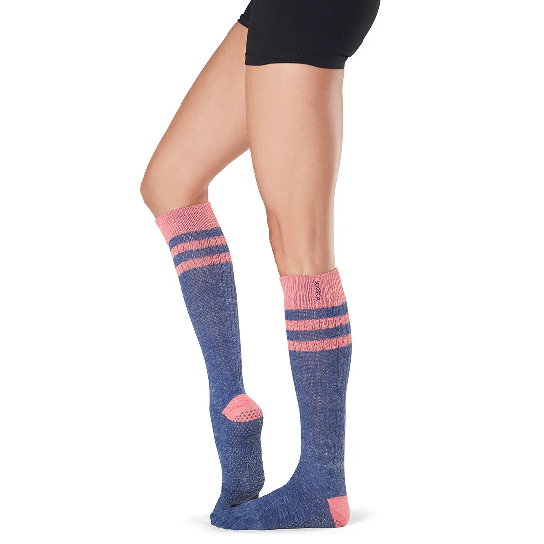 Full Toe Scrunch Grip Socks *