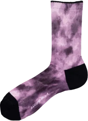 Gramicci Pink Tie Dye Crew Socks