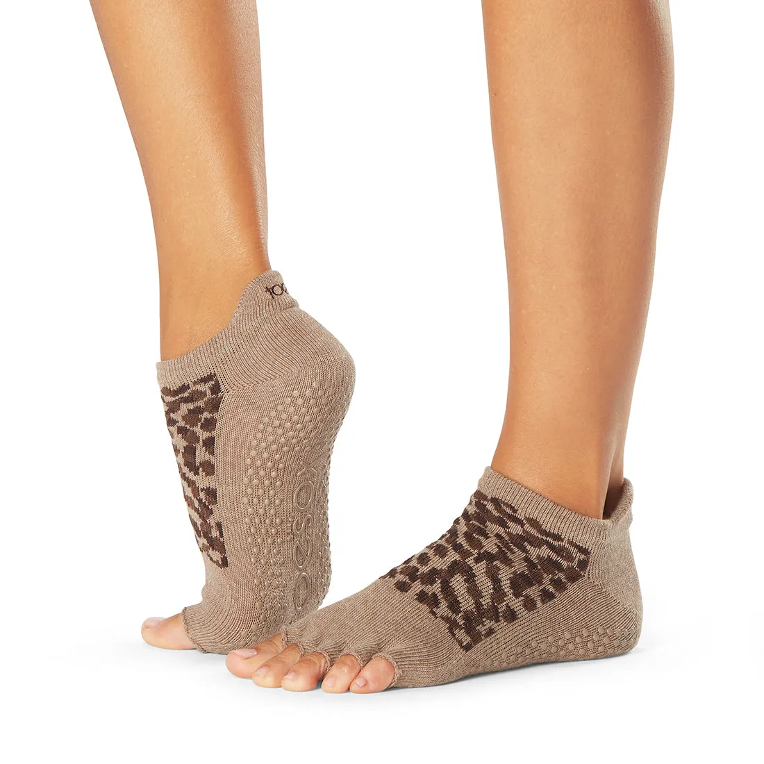 Half Toe Low Rise Grip Socks