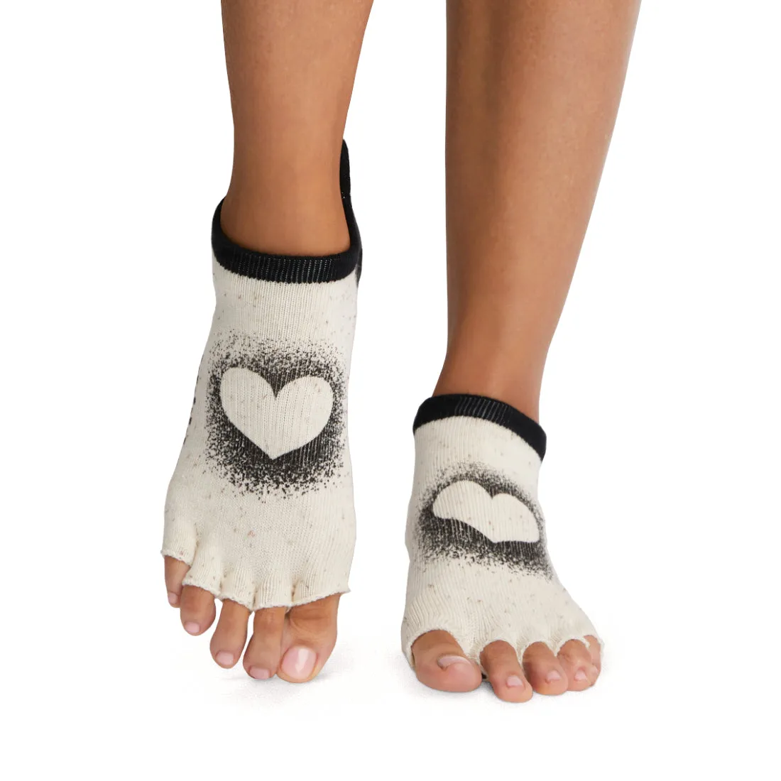 Half Toe Low Rise Grip Socks