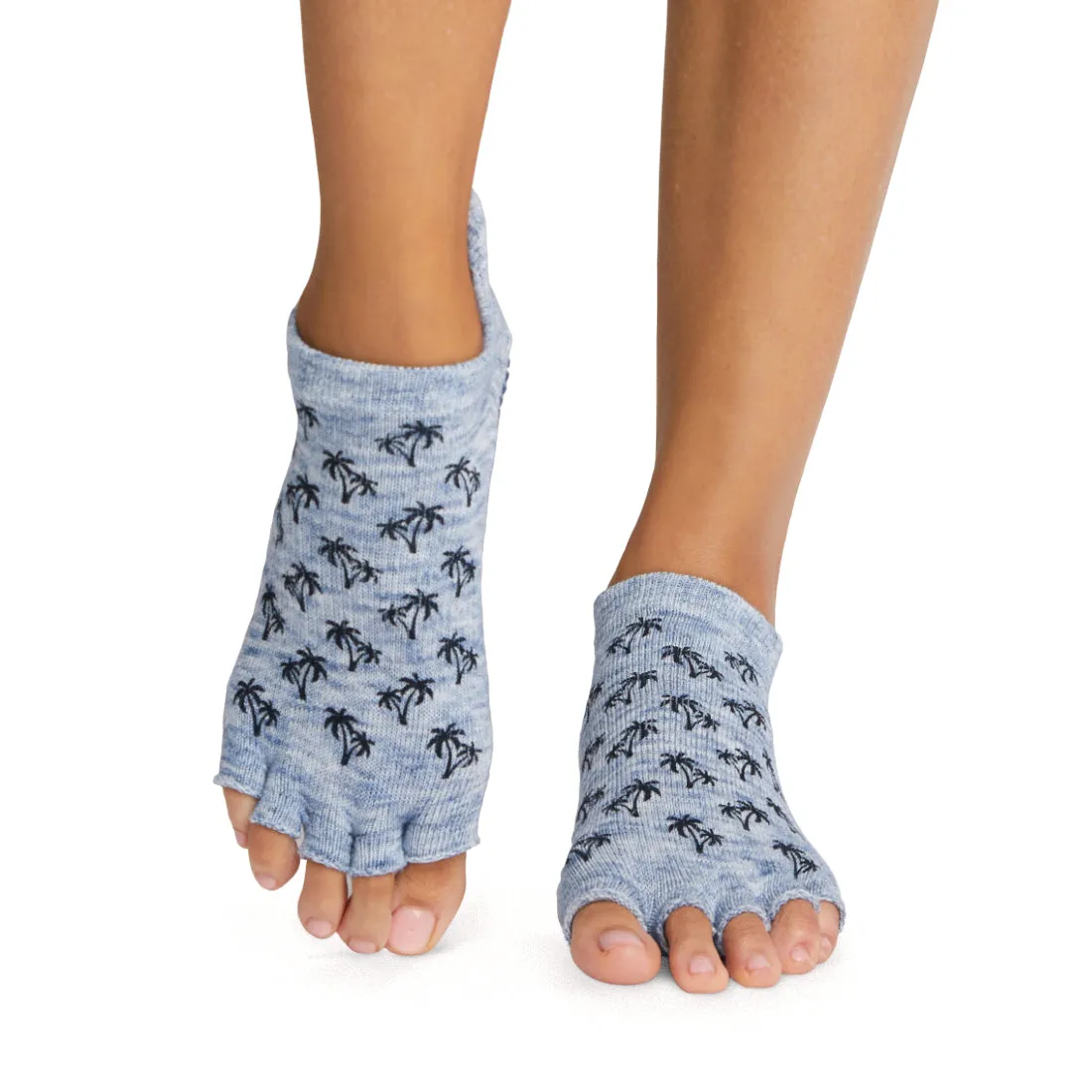 Half Toe Low Rise Grip Socks