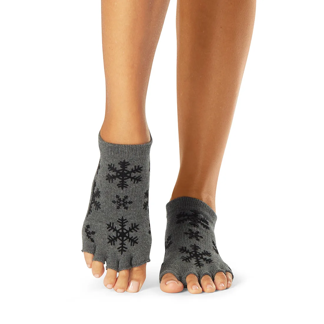 Half Toe Low Rise Grip Socks