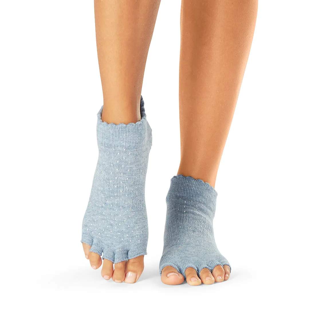 Half Toe Low Rise Grip Socks