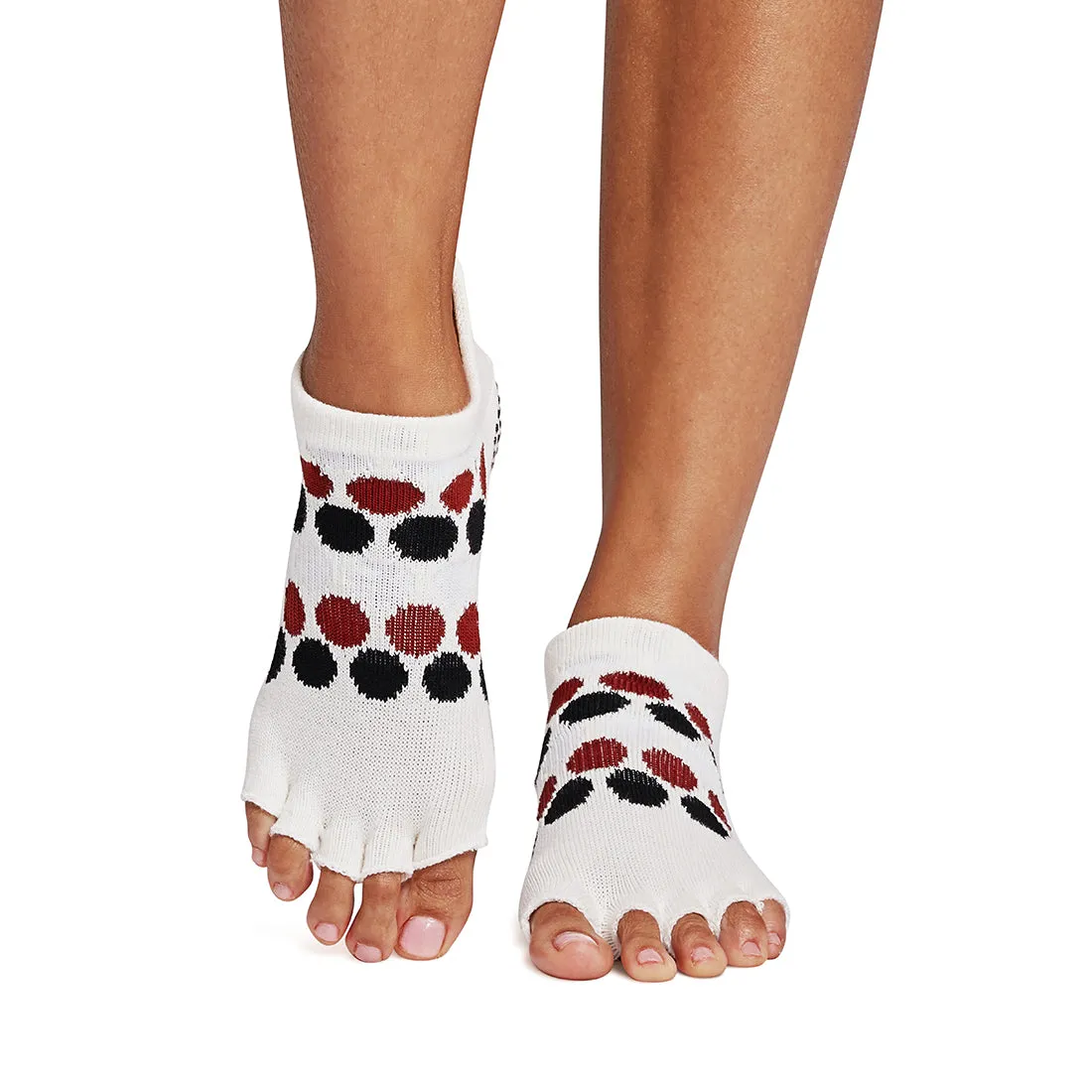 Half Toe Low Rise Grip Socks