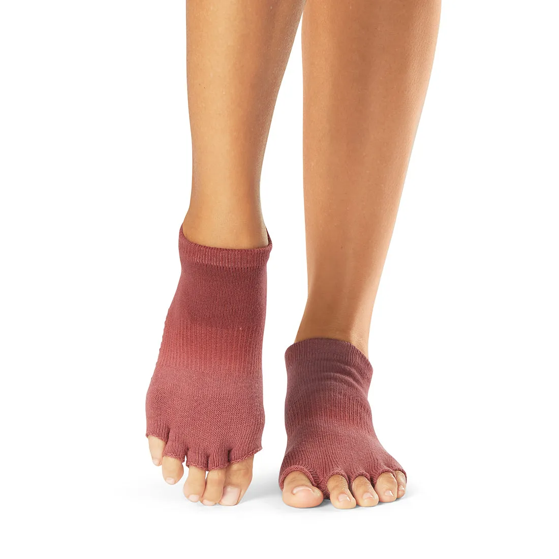 Half Toe Low Rise Grip Socks