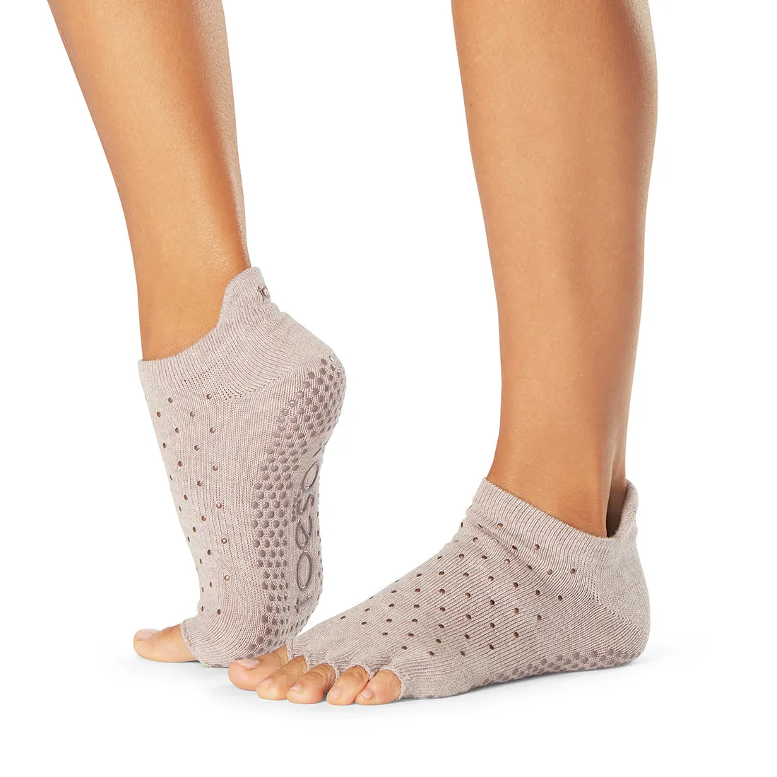 Half Toe Low Rise Grip Socks