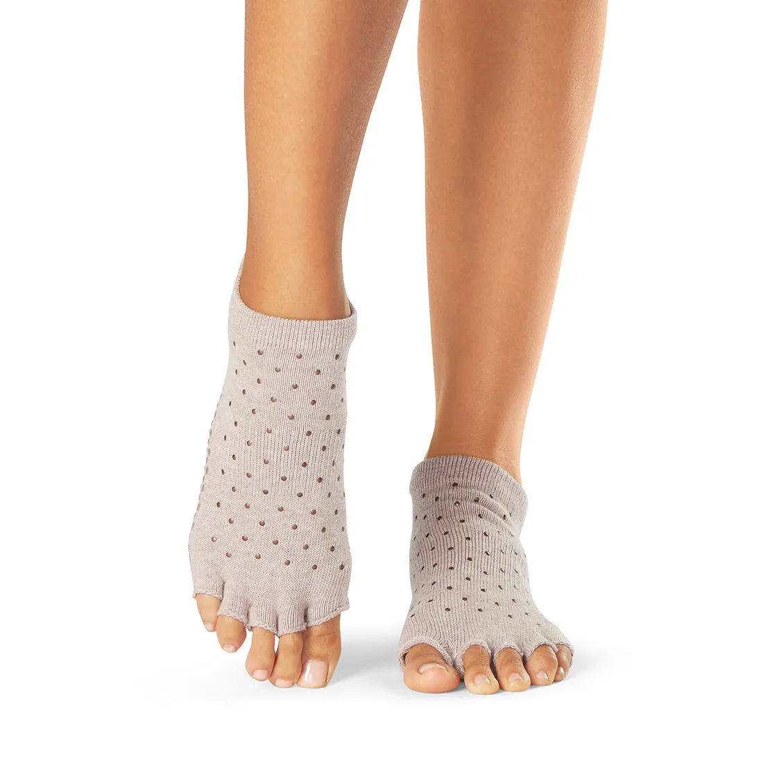 Half Toe Low Rise Grip Socks