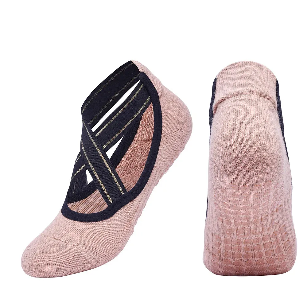 High Quality Bandage Yoga Socks Anti-Slip