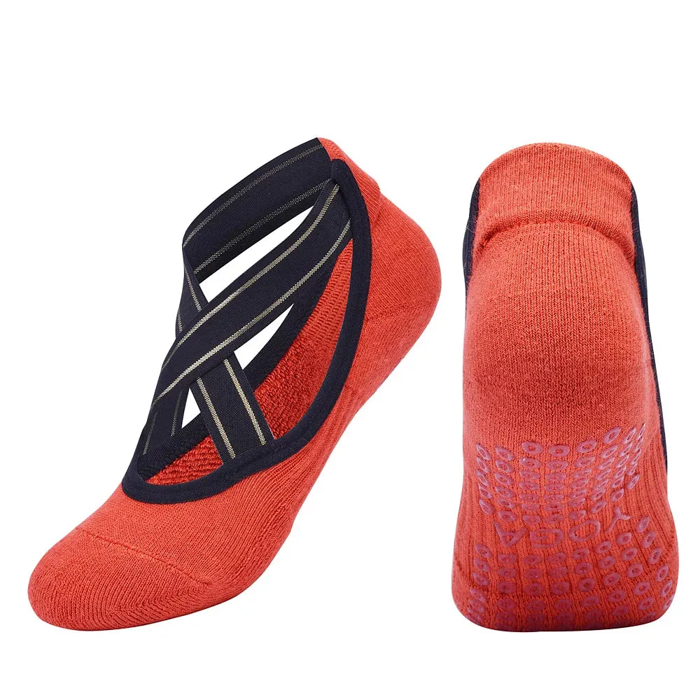 High Quality Bandage Yoga Socks Anti-Slip