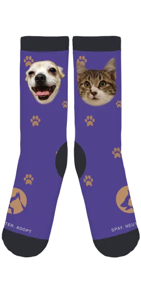 Hoopeston Animal Rescue Team Crew Socks