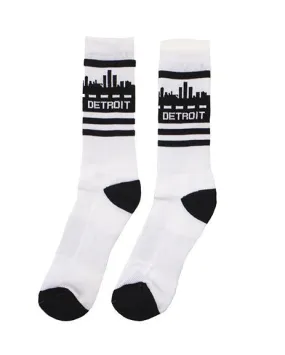 Ink Detroit Skyline Crew Socks in