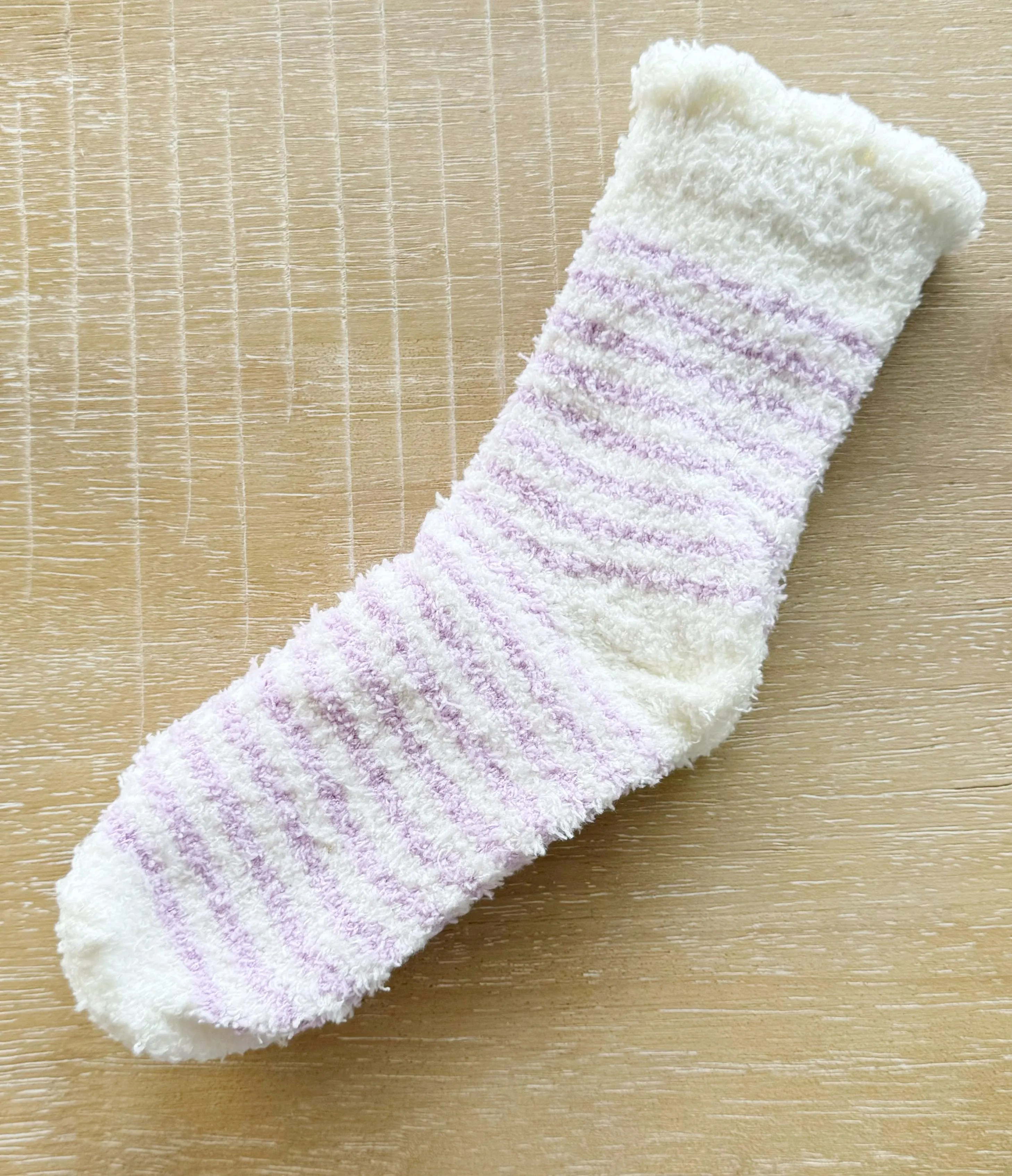 Kids' Striped Fuzzy Socks