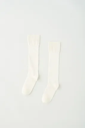 Knee-Length Socks in Marshmallow