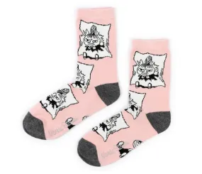 Little My Pranking Ladies Socks - Pink