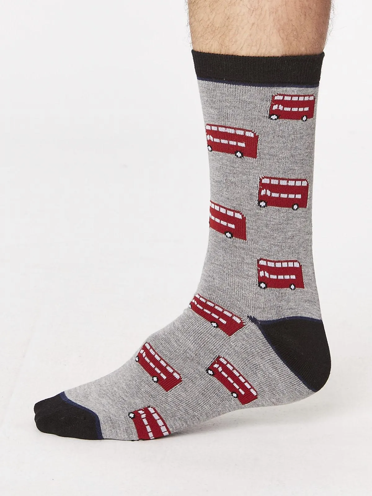 London Bus Bamboo Socks