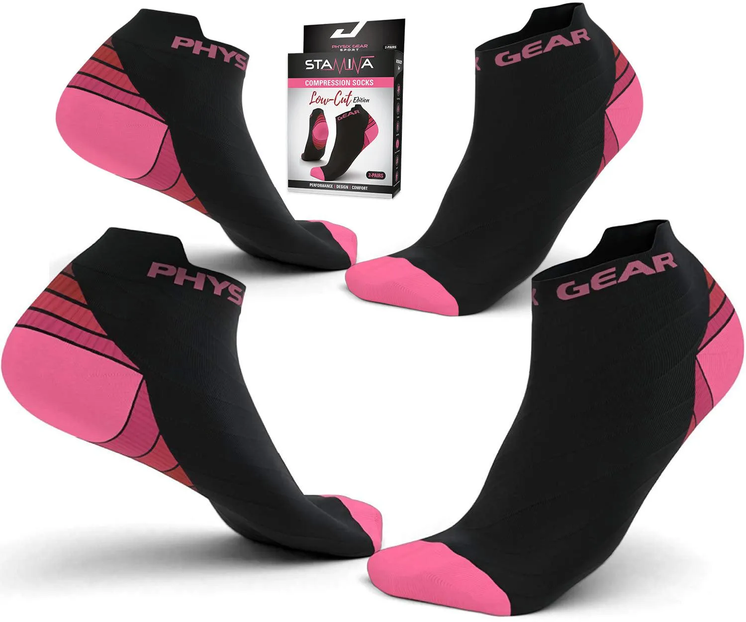 Low Cut Compression Socks - Comfort and Support for Active Feet