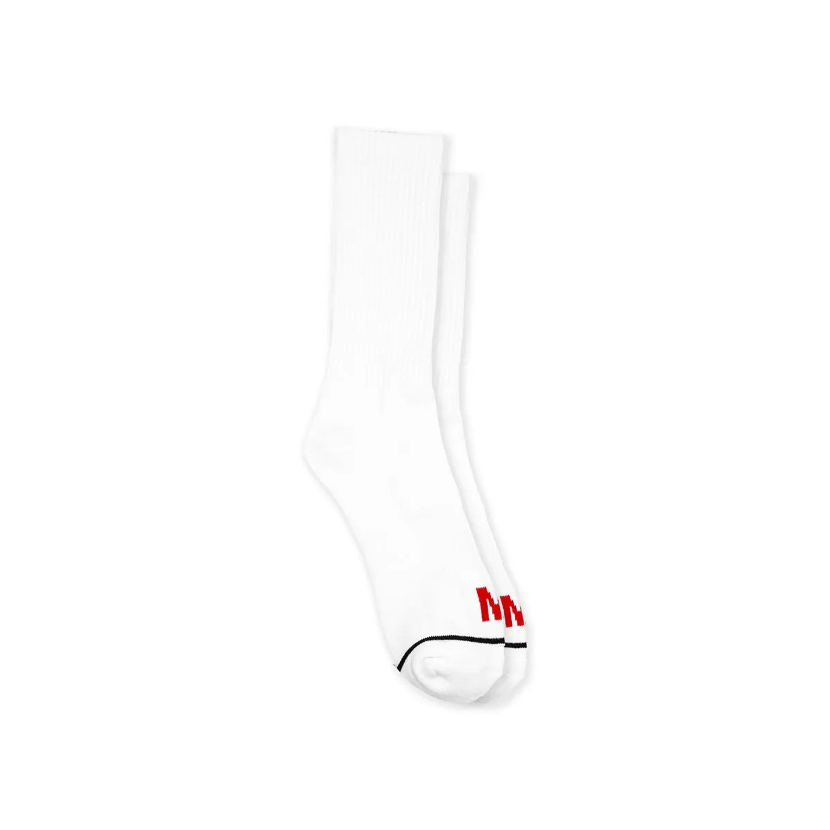 Marathon White Socks - 6-Pack