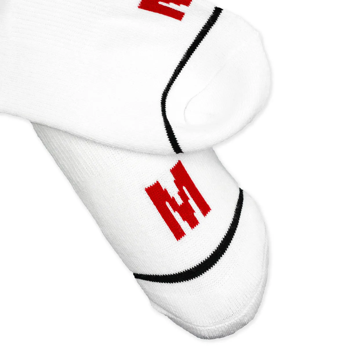 Marathon White Socks - 6-Pack