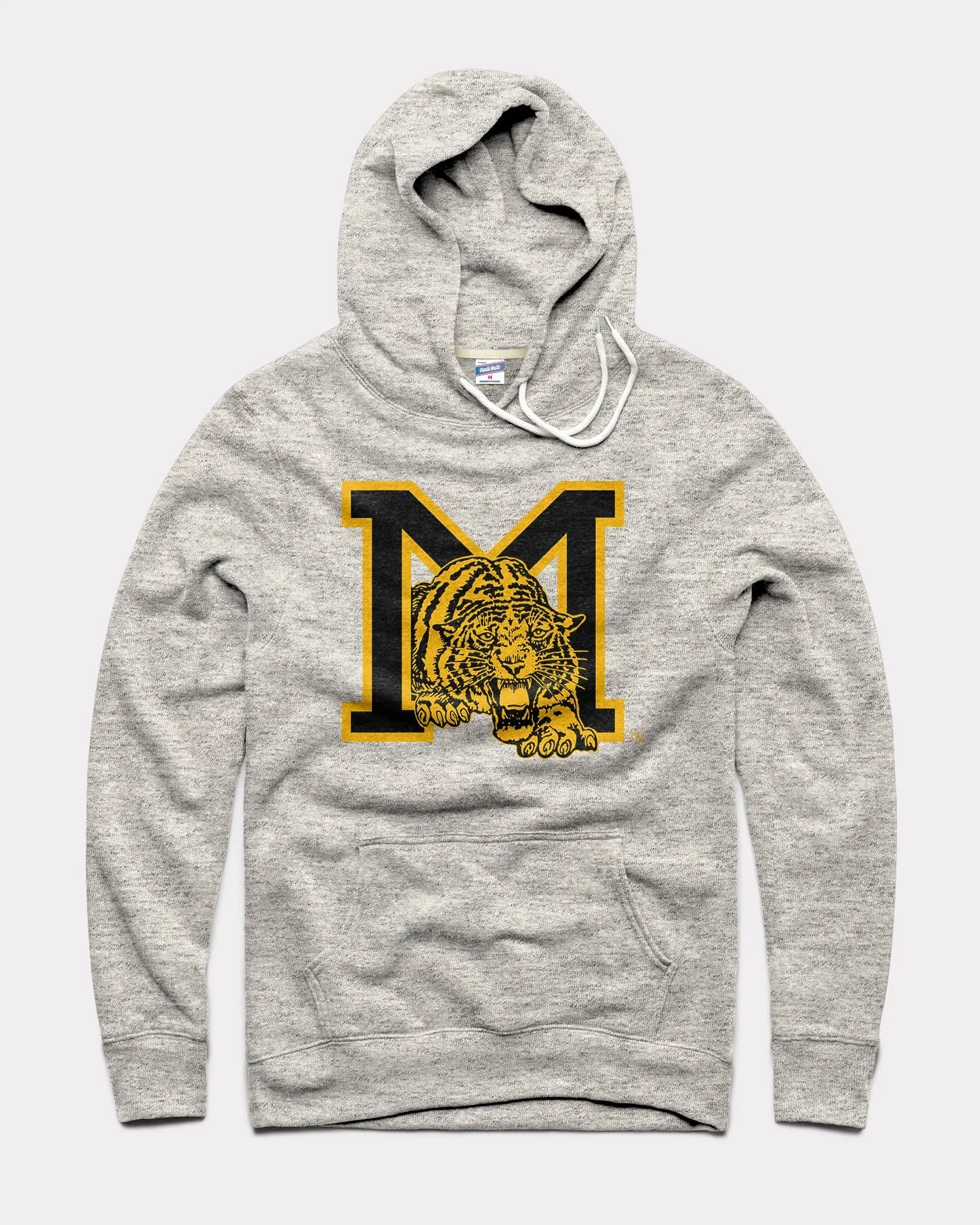 Missouri Tigers Monogram Athletic Grey Hoodie