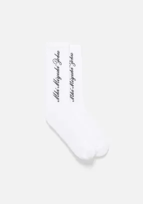 MKI EMBASSY LARGE LOGO SOCKS