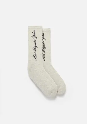 MKI EMBASSY LARGE LOGO SOCKS