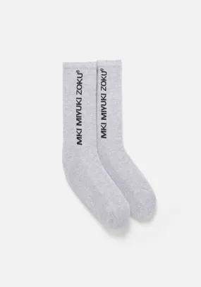 MKI REGISTERED LARGE LOGO SOCKS