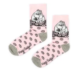 Moomin Love Ladies Socks - Pink