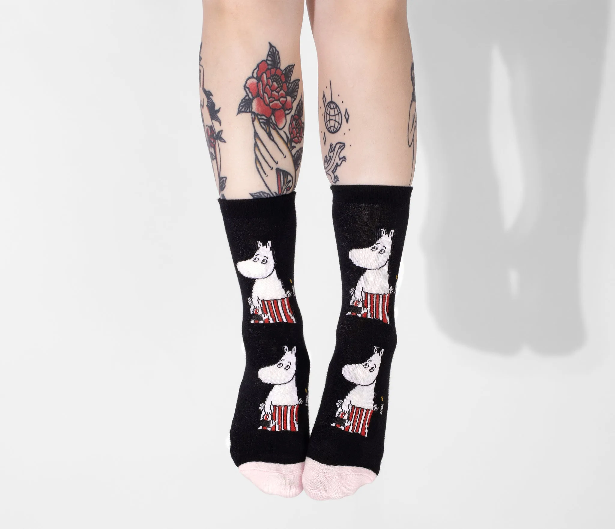 Moominmamma Candle Light Ladies Socks - Black