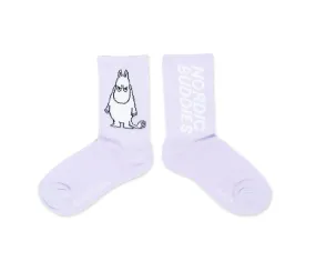 Moomintroll Angry Ladies Retro Socks - Lilac