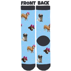 My Dog Mel Crew Socks