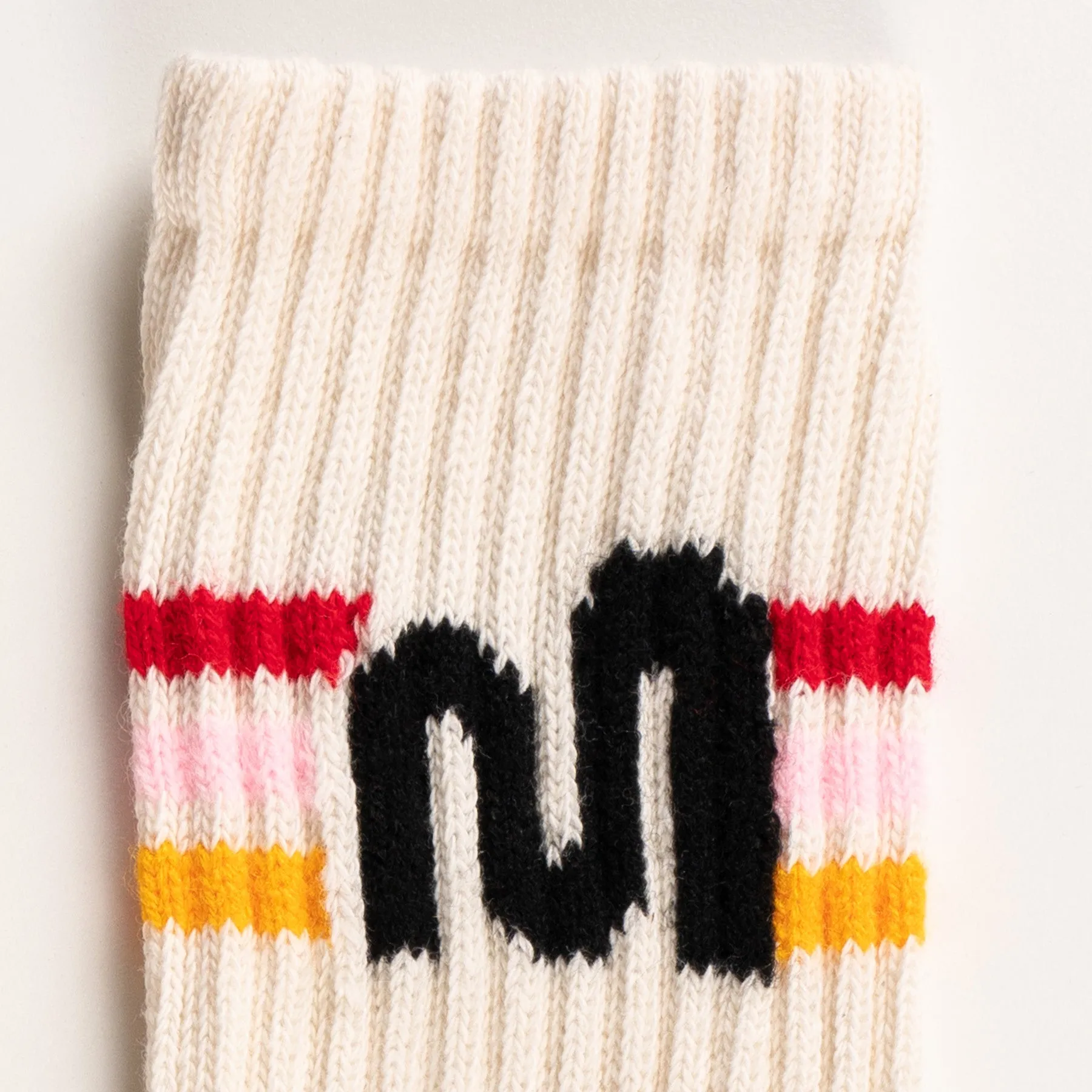 Mythical Retro Stripe Socks (Sunset)