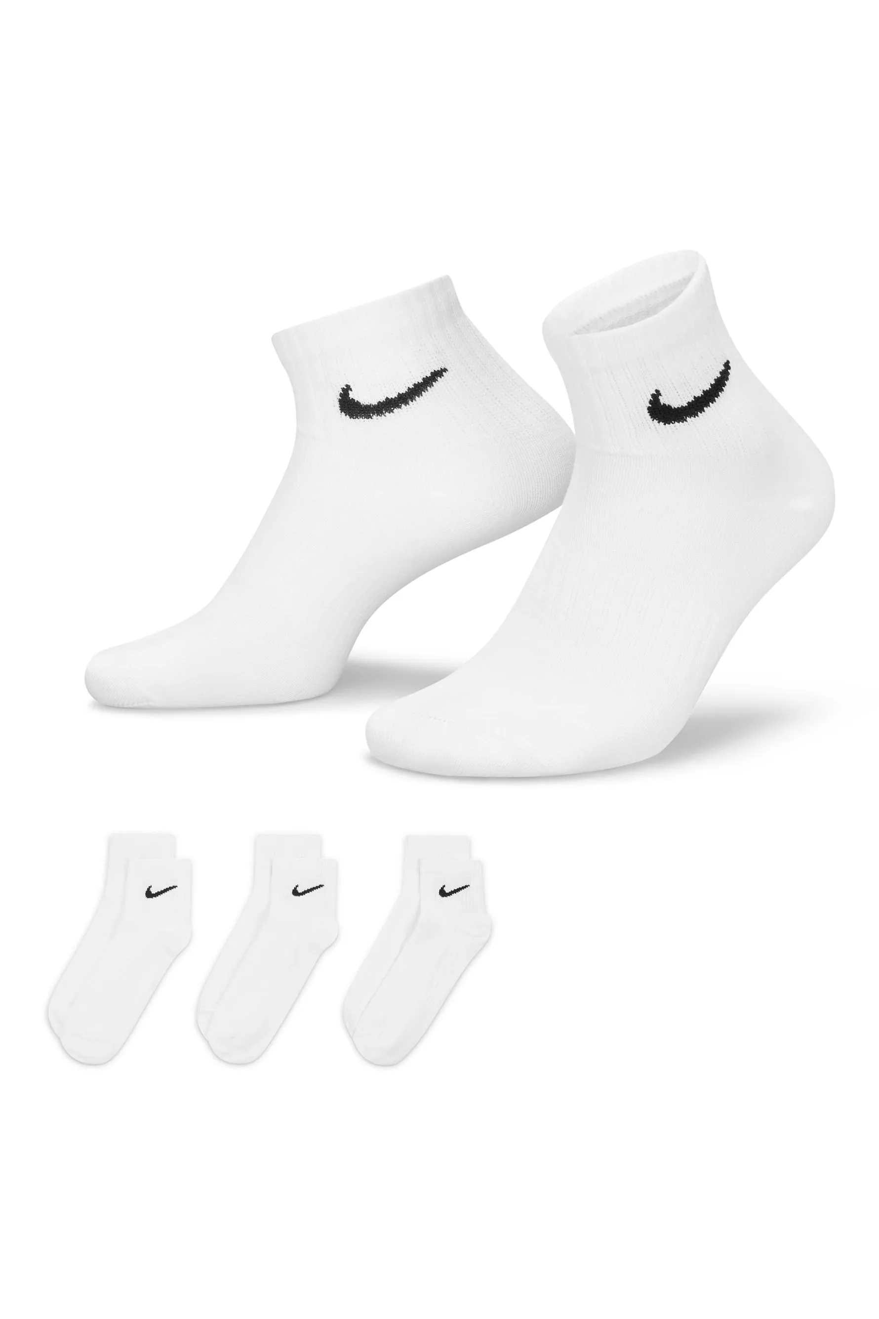 Nike Everyday Lightweight Socks - White/black