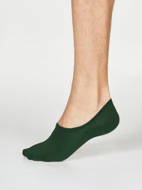 No Show Socks - Olive Green