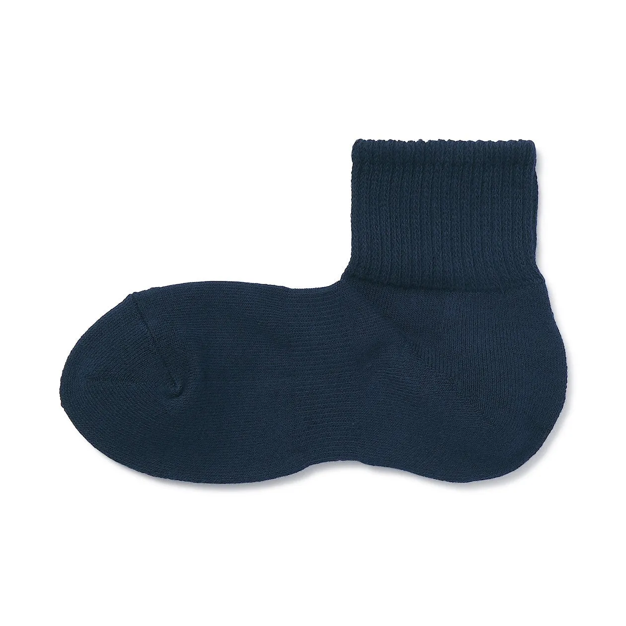 Right Angle Pile Short Socks