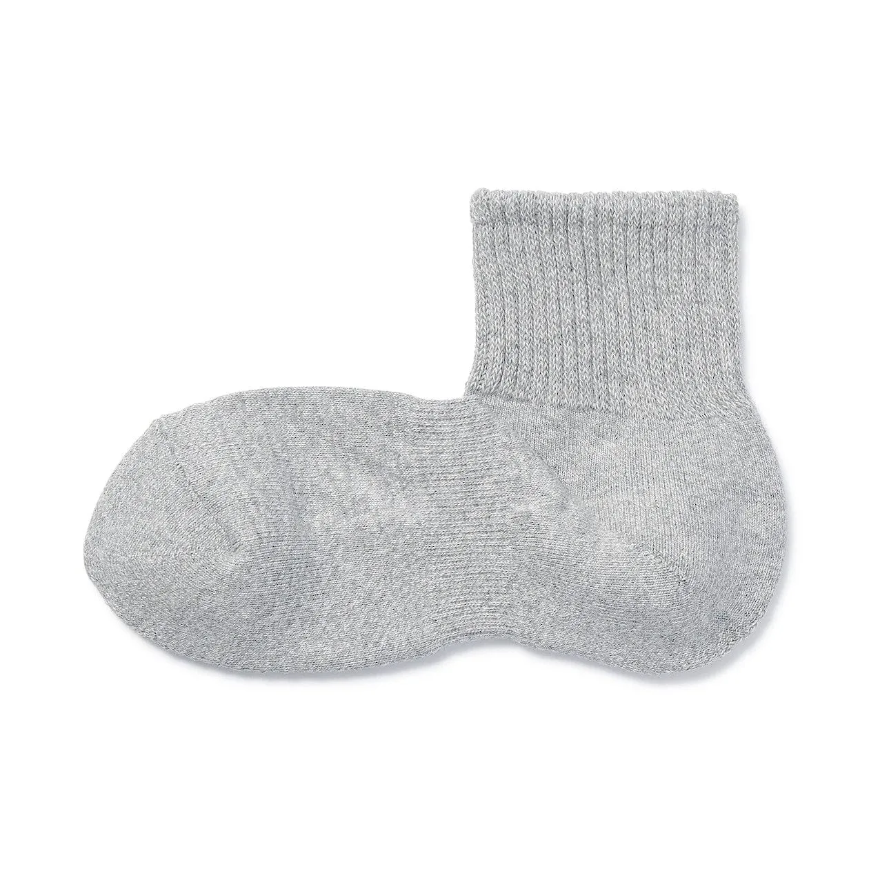 Right Angle Pile Short Socks